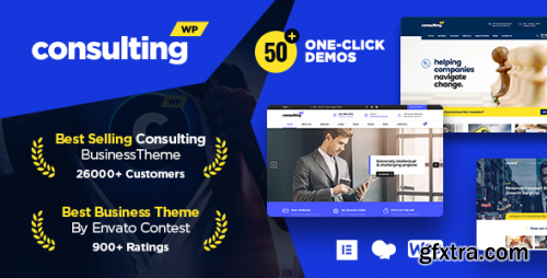 Themeforest - Consulting - Business, Finance WordPress Theme 14740561 v6.5.11 - Nulled