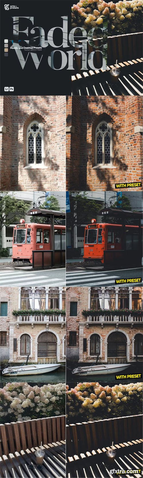 Faded World Presets for Lightroom