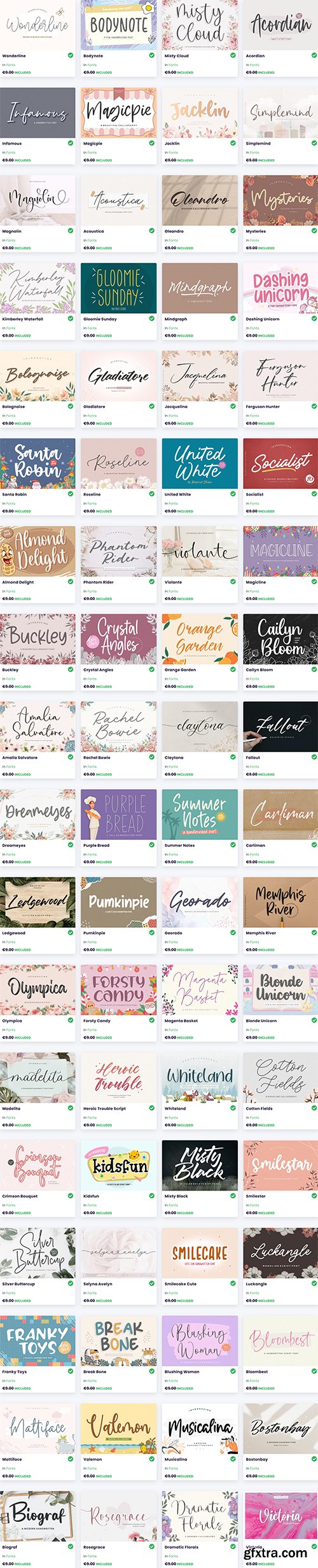 Sensational Font Bundle