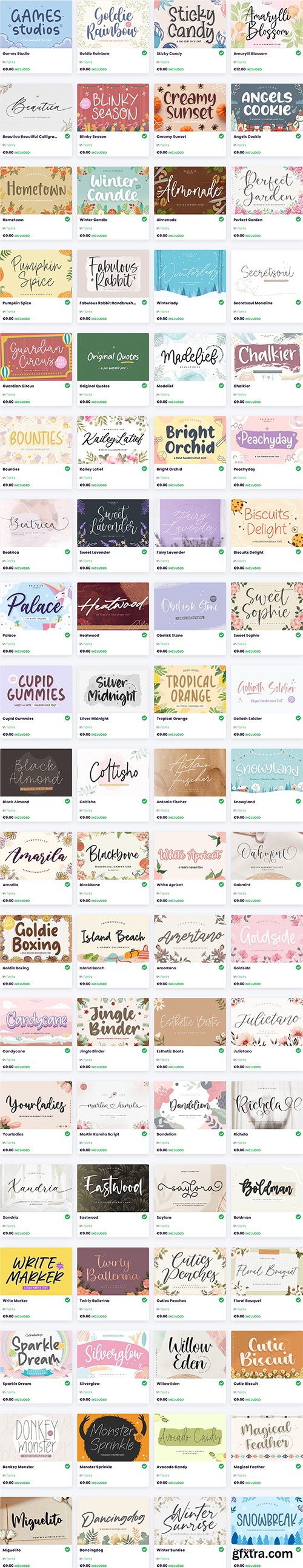 Sensational Font Bundle