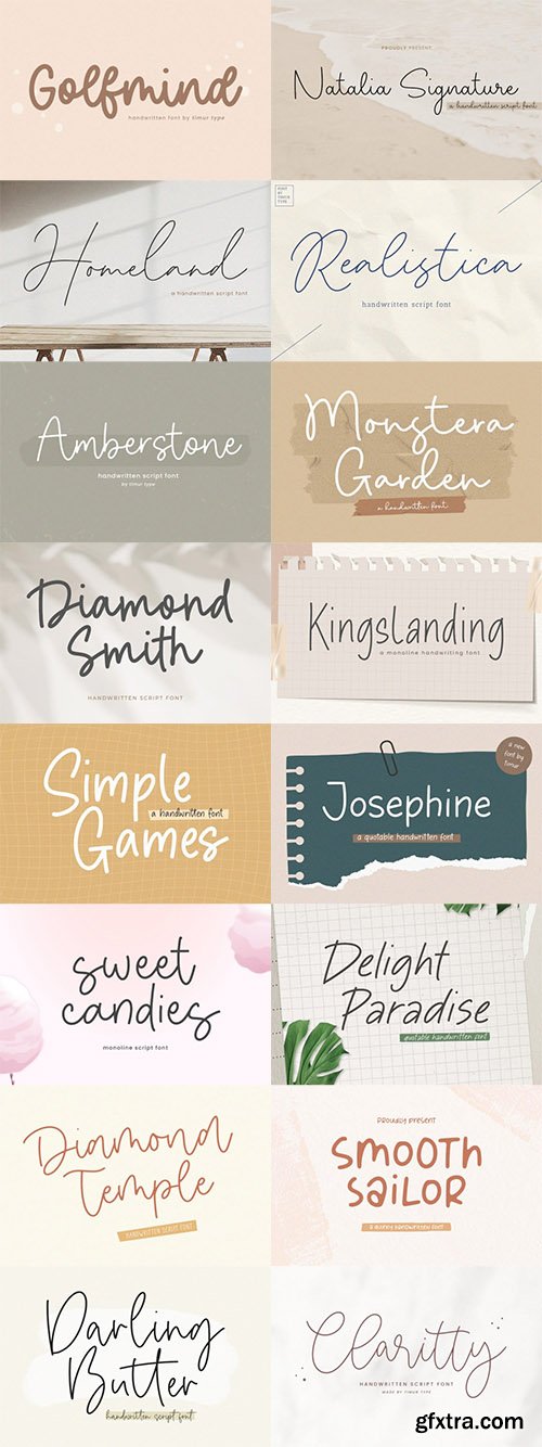 Exclusive Monoline Font Bundle