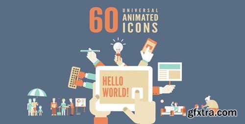 Animated Flat Icons Pack V2 14816508