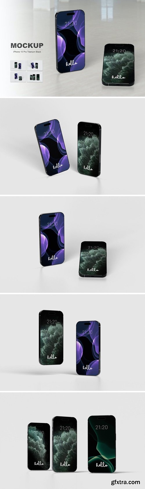 iPhone 15 Pro Mockup AYMP5BD