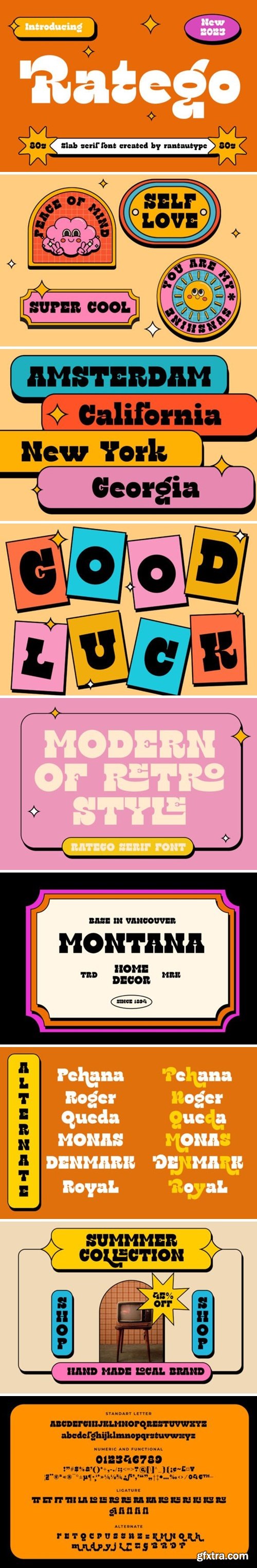 Ratego Font