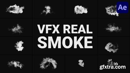 Videohive VFX Real Smoke for After Effects 48632972