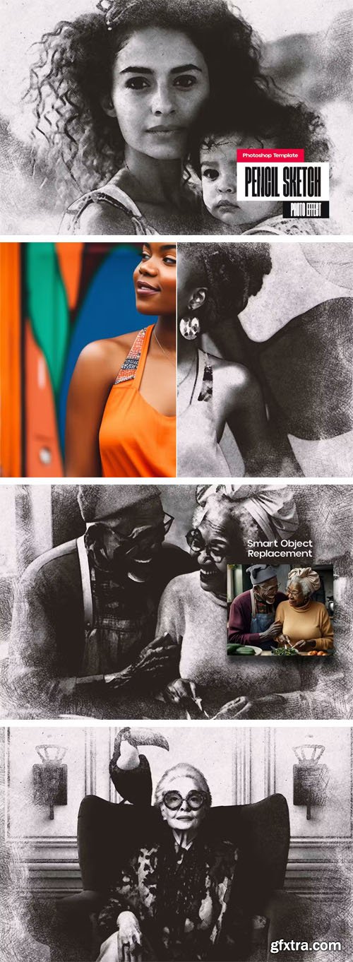 Pencil Sketch Photo Effect