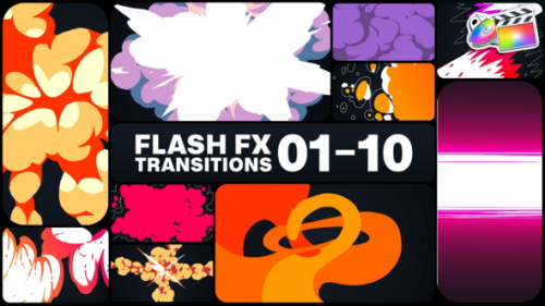 Videohive - Flash FX Transitions for FCPX - 48364185 - 48364185
