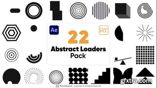 Videohive Abstract Loaders Pack For After Effects 48676482