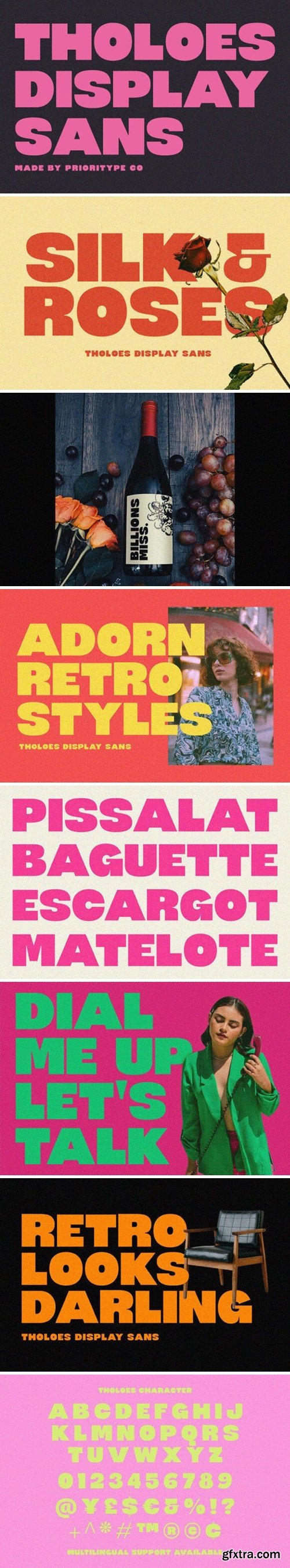 Tholoes Font