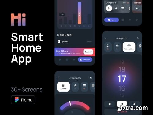Hi - Smart Home UI Kit Ui8.net