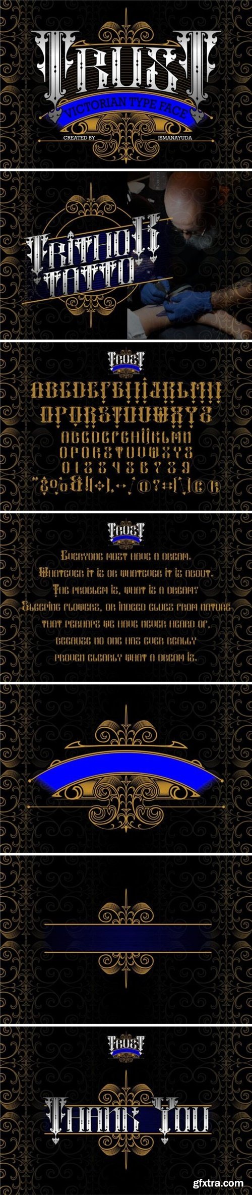 Trust Font Trust Font