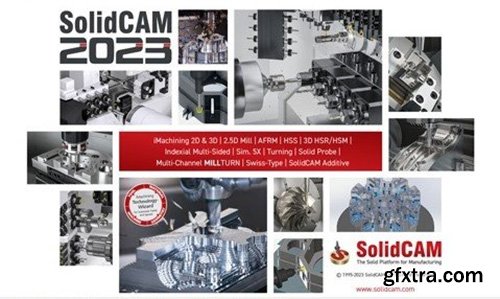 SolidCAM 2023 SP1 HF1 Multilingual for SolidWorks 2018-2024 x64