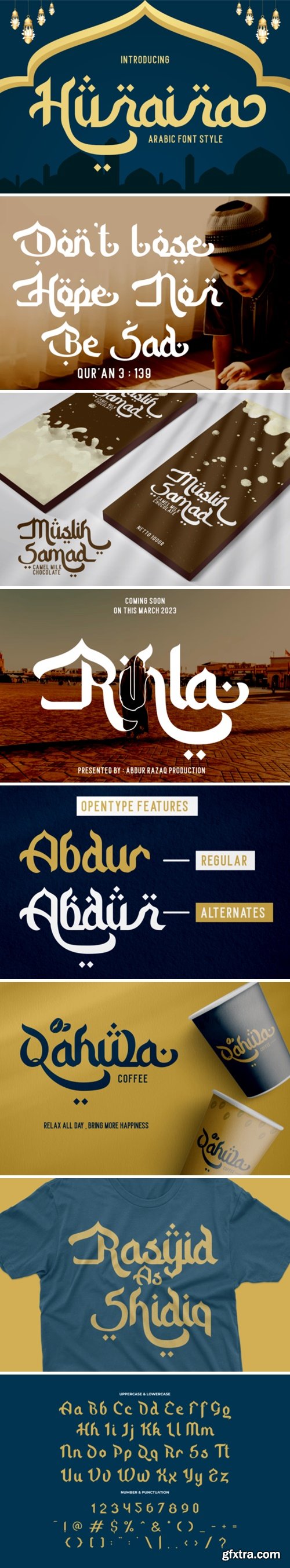 Huraira Font