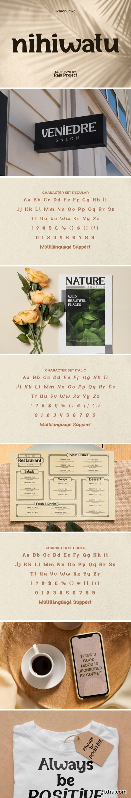 Nihiwatu Font