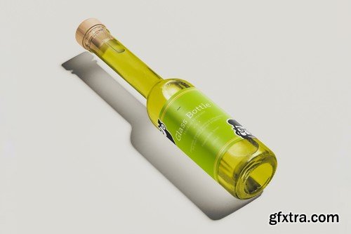 Glass Bottle Mockup X77KBZ5 Glass Bottle Mockup X77KBZ5
