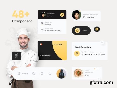 Fode-Food App Ui Kit Ui8.net