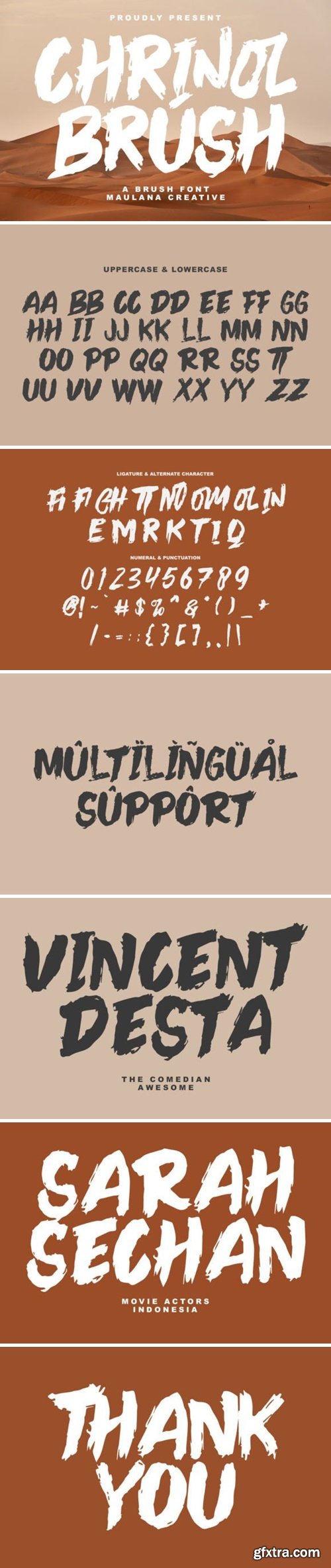 Chrinol Font