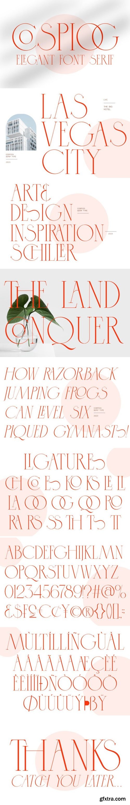 Cospiog Font