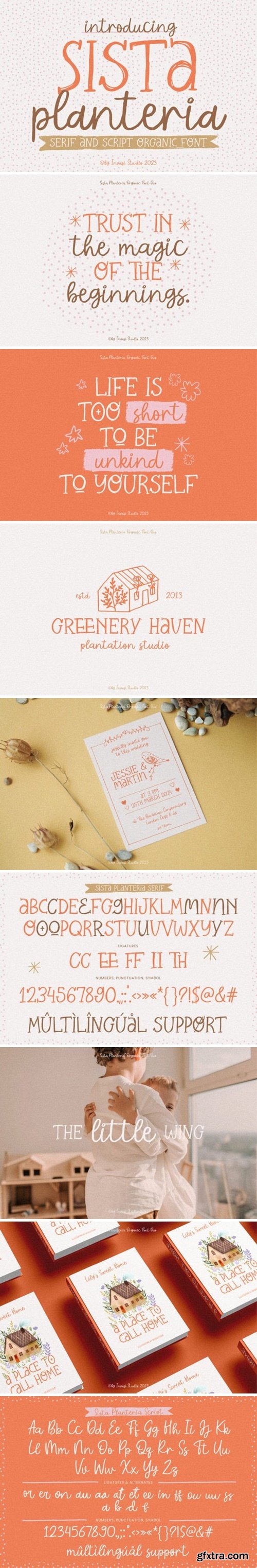 Sista Planteria Font