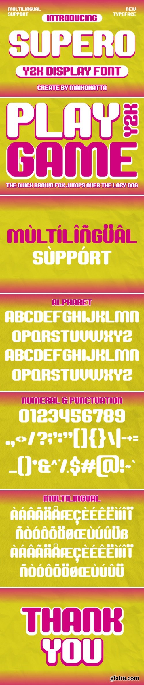 Supero Font