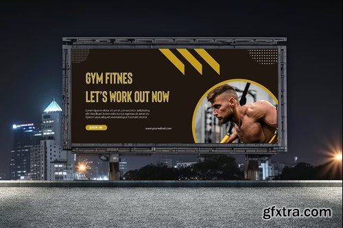 Billboard Mockup 89CF9SY