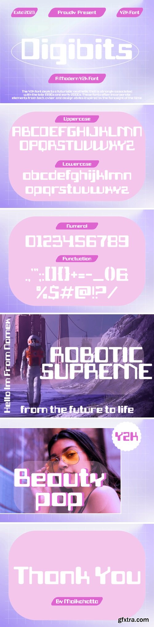 Digibits Font
