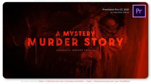Videohive - Murder Story - Cinematic Horror Trailer - 48578748 - 48578748