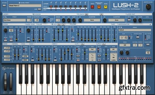 D16 Group Audio Software Lush 2 v2.1.0