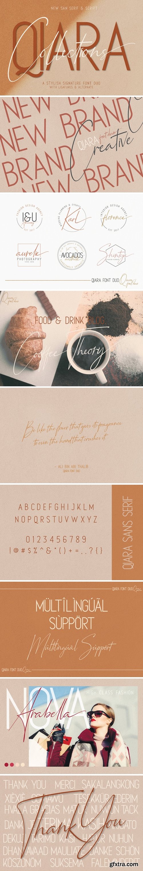 Qiara Font Duo Qiara Font Duo