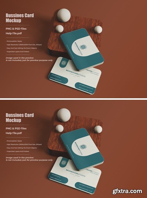 Bussines Card Mockup 536RGG4 Bussines Card Mockup 536RGG4