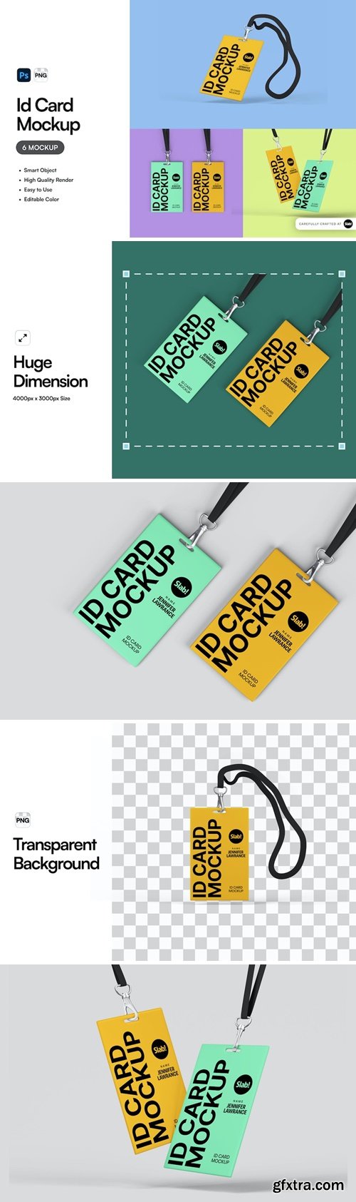 Id Card Mockup S82Q9H4 Id Card Mockup S82Q9H4