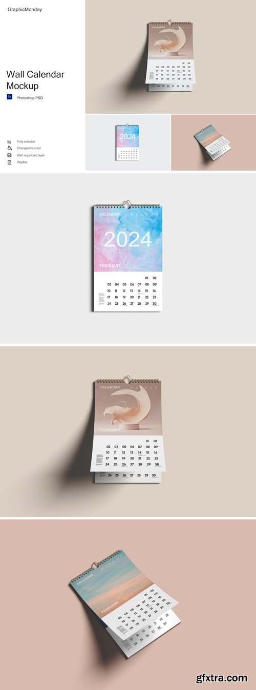 Calendar Mockup vol 2 JGYGFCK Calendar Mockup vol 2 JGYGFCK