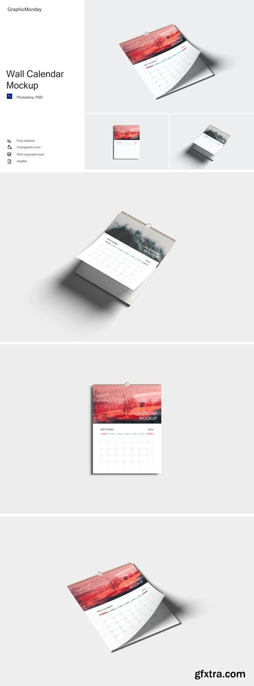 Calendar Mockup vol 1 PR7WV2C Calendar Mockup vol 1 PR7WV2C