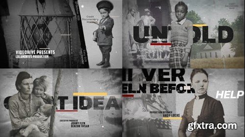 Videohive Textured History Credit 48676157