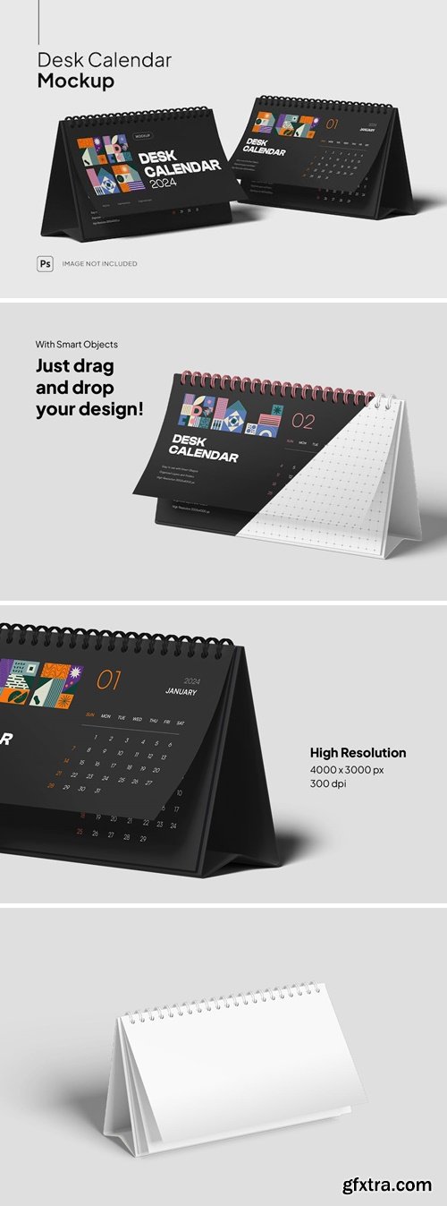 Calendar Mockup 52D5HLA Calendar Mockup 52D5HLA