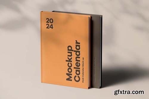 Calendar Book Cover Mock-up N53T2DZ