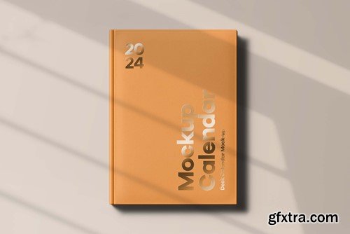 Calendar Book Cover Mock-up N53T2DZ
