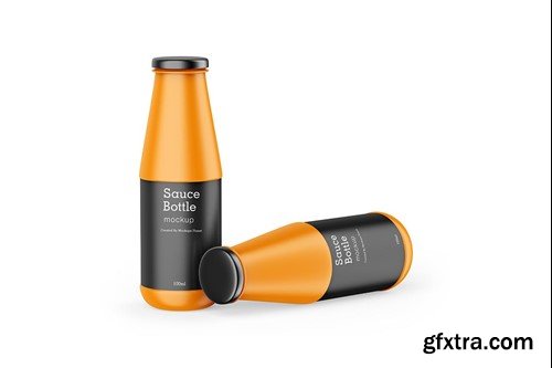 Sauce Bottle Mockups BUAQ5ED
