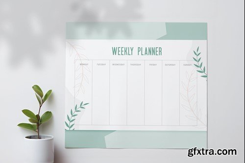 Weekly Planner Mockup YGFSQAW
