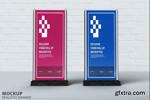 Banner Roll Up Mockup SXCC97L