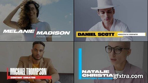 Videohive Simple Lower Thirds 48828385