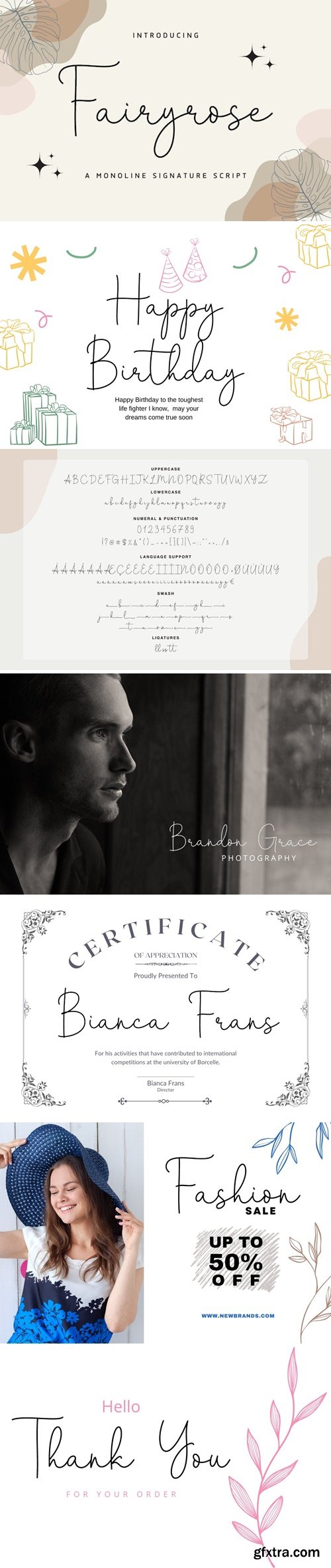 Fairyrose - A Monoline Signature Script Fairyrose - A Monoline Signature Script