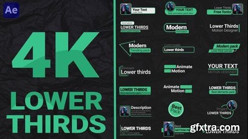 Videohive Lower Thirds Pack 4K 48808169 Videohive Lower Thirds Pack 4K 48808169