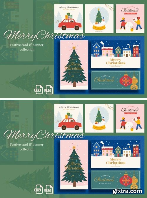 Merry Christmas Card Collection VXBG46Y Merry Christmas Card Collection VXBG46Y