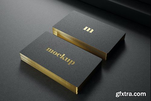 Luxury Business Card Mockup W4SX988 Luxury Business Card Mockup W4SX988