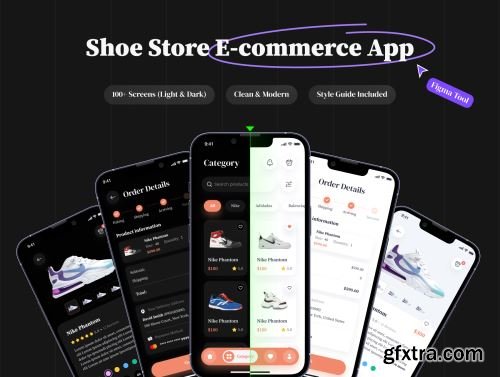 Shoe Store - e-Commerce UI Kit Ui8.net
