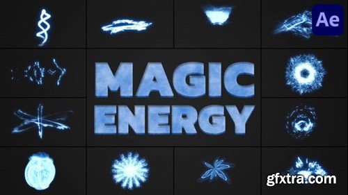 Videohive Magic Energy Elements for After Effects 48885143