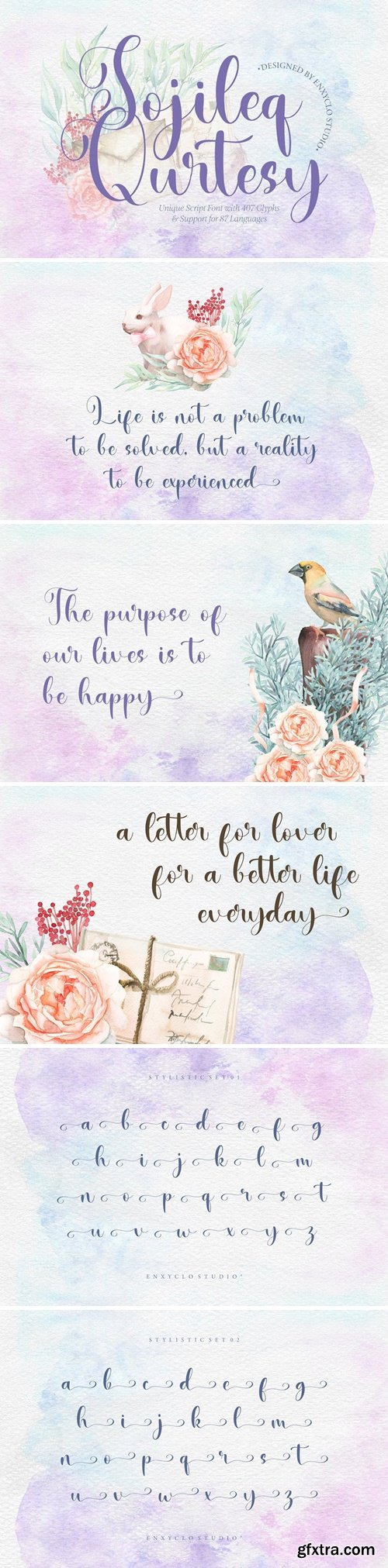 NCL Sojileq Qurtesy - Unique Script Font