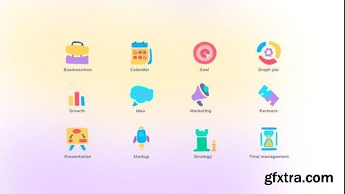 Videohive Business Planning - Icons Set 48918259 Videohive Business Planning - Icons Set 48918259