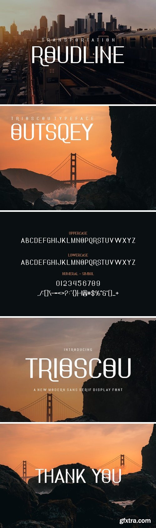Trioscou - Font